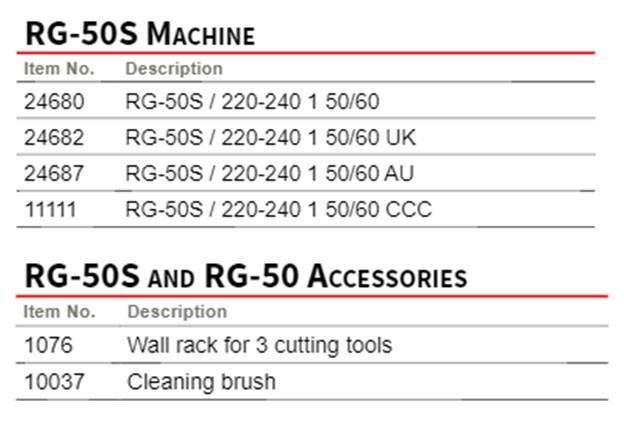 Hallde-Vegetable-Preparation-Machine-RG-50S-spec